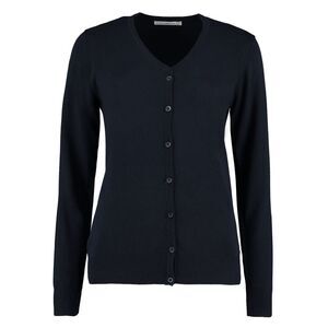 Kustom Kit Womens/Ladies Arundel V Neck Cardigan / Navy